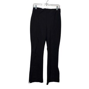 House Of Harlow 1960 Black Pull On Dark Wash Flared Pants Women's Size 6
